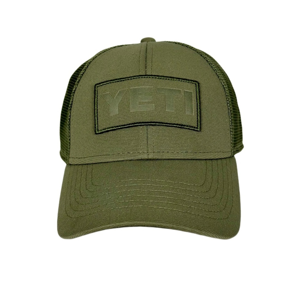 YETI Logo Mid ProTrucker Hat in Olive